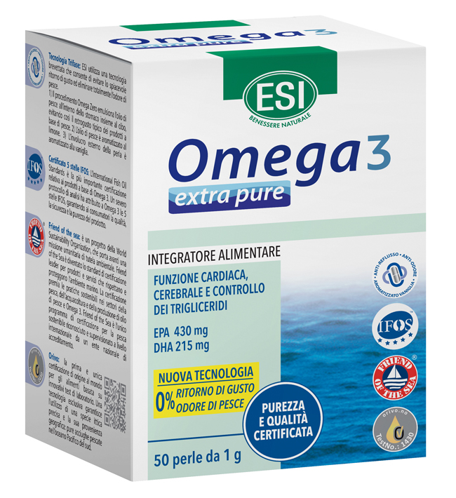 ESI OMEGA 3 EXTRA PURE 50 PERLE - Pharmaleader