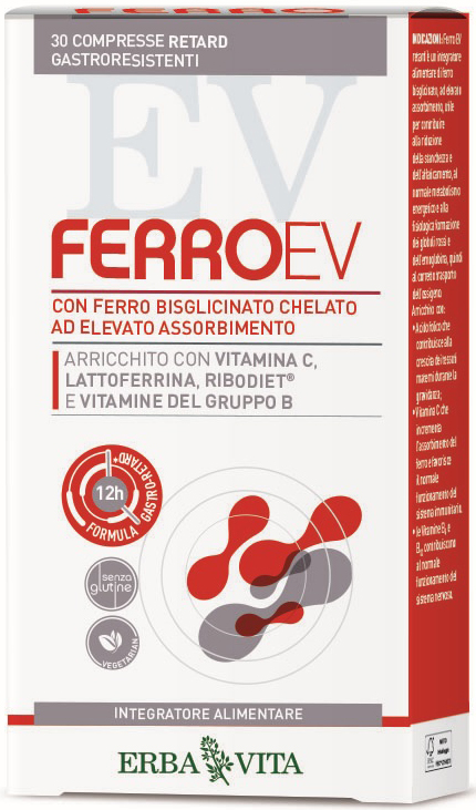 FERRO EV RETARD 30 COMPRESSE GASTRORESISTENTI - Pharmaleader