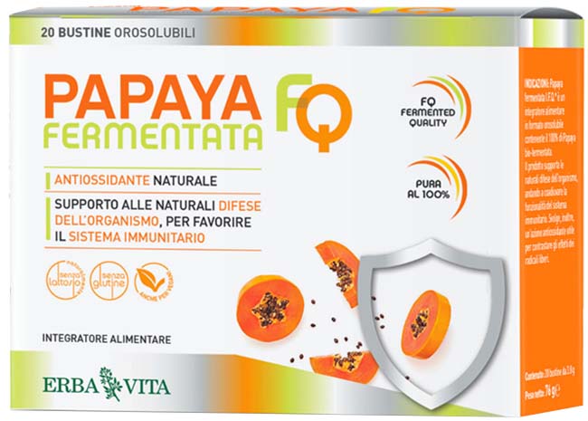 PAPAYA FERMENTATA FQ 20 BUSTINE - Pharmaleader