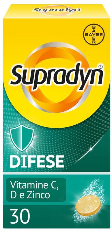 SUPRADYN DIFESE 30 COMPRESSE EFFERVESCENTI - Pharmaleader