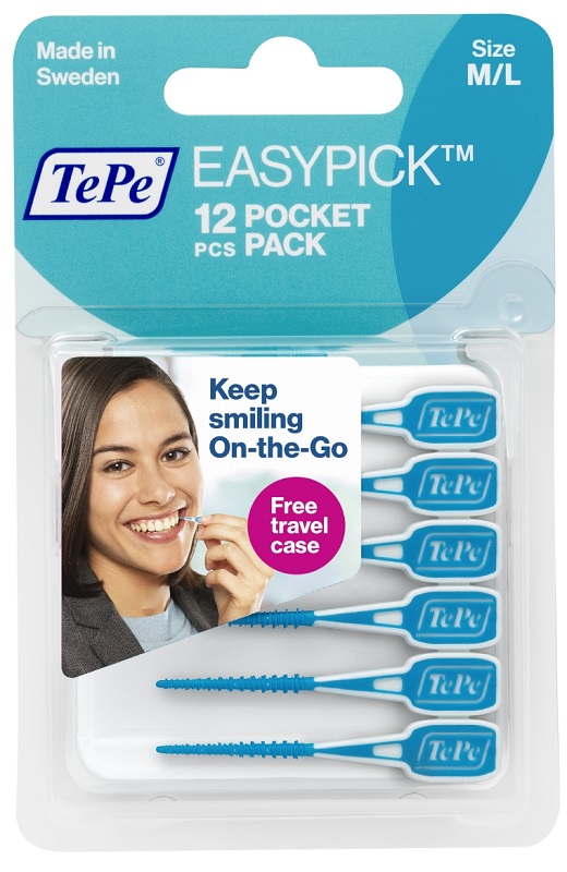TEPE EASYPICK M/L BLU 12 PEZZI - Pharmaleader