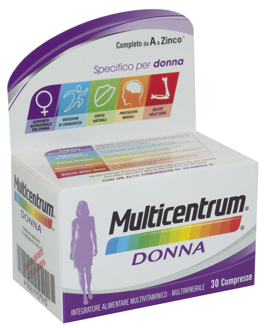 MULTICENTRUM DONNA 30 COMPRESSE - Pharmaleader