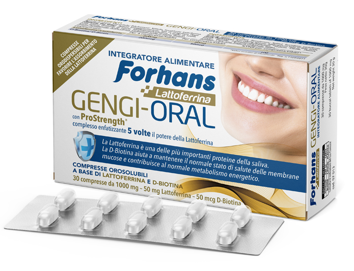 FORHANS LATTOFERRINA GENGI ORAL 30 COMPRESSE - Pharmaleader