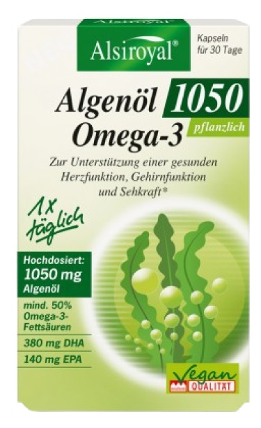 ALSIROYAL ALGENOL OMEGA 3 VEGETALE 30 CAPSULE - Pharmaleader