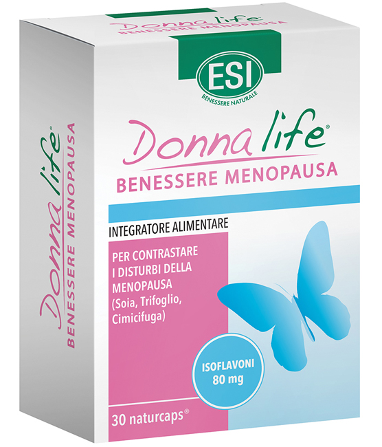 ESI DONNA LIFE MENOPAUSA 30 NATURCAPS - Pharmaleader