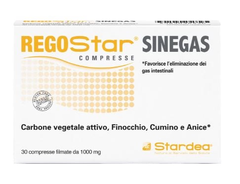 REGOSTAR SINEGAS 30 COMPRESSE - Pharmaleader