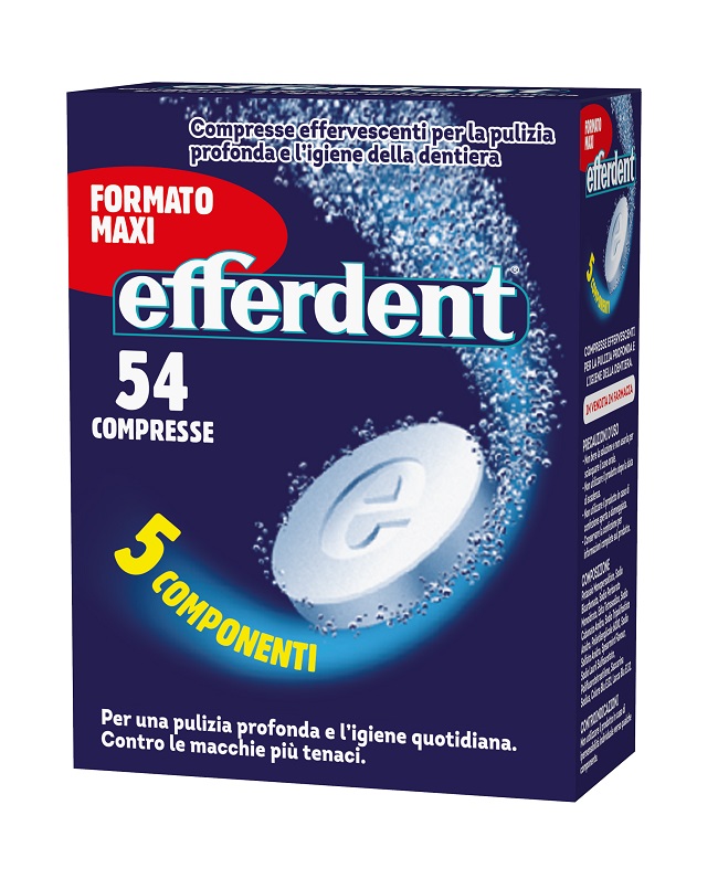 EFFERDENT 54 COMPRESSE EFFERVESCENTI - Pharmaleader