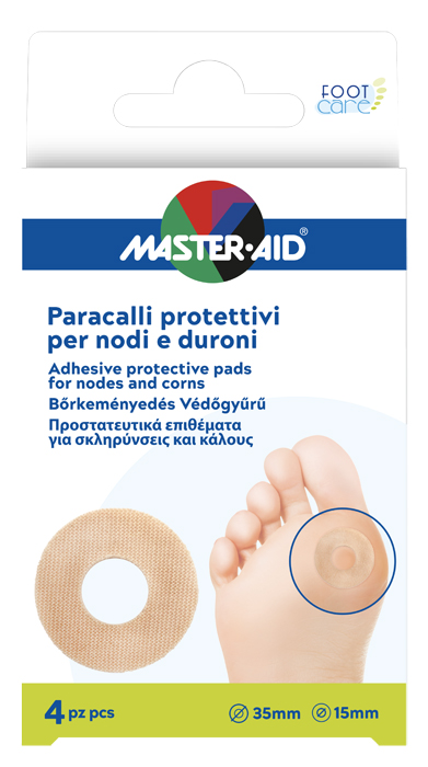 PARACALLI MASTER-AID FOOTCARE NODI E DURONI 4 PEZZI B8 - Pharmaleader
