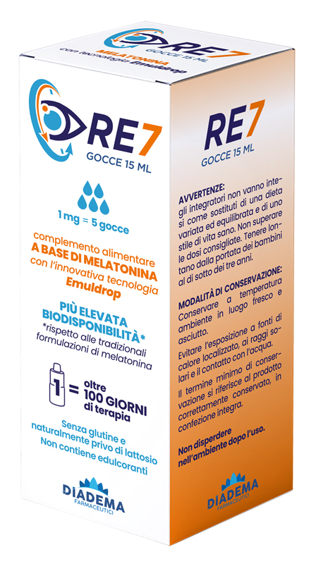 RE7 GOCCE 15 ML - Pharmaleader