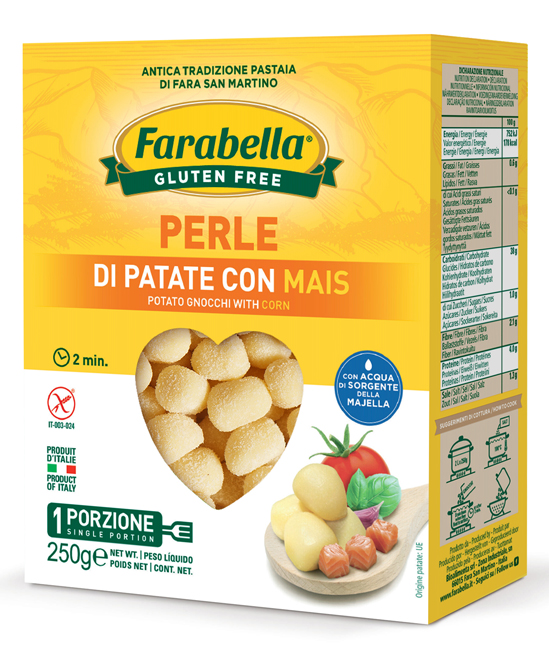 FARABELLA PERLE PATATE MAIS 250 G - Pharmaleader