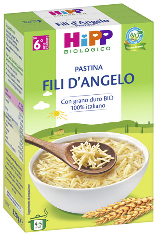 HIPP BIO PASTINA FILI D'ANGELO 320 G - Pharmaleader