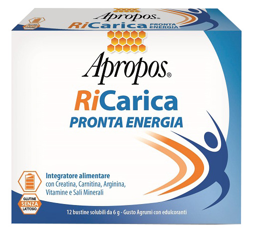APROPOS RICARICA PRONTA ENERGIA 12 BUSTINE 6 G - Pharmaleader