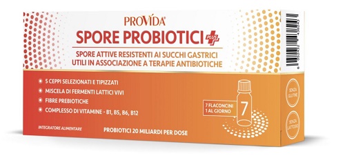 PROVIDA PROBIOTICI PLUS 20 MILIARDI 7 FLACONCINI X 8 ML - Pharmaleader