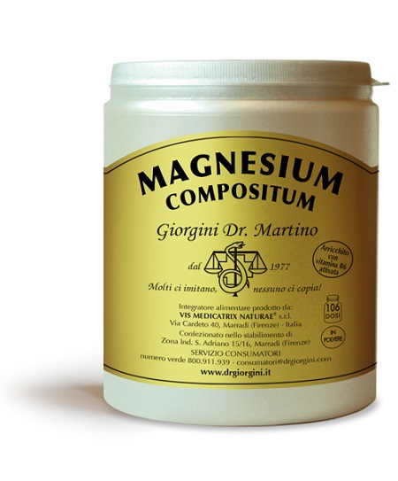 MAGNESIUM COMPOSITUM POLVERE 500 G - Pharmaleader