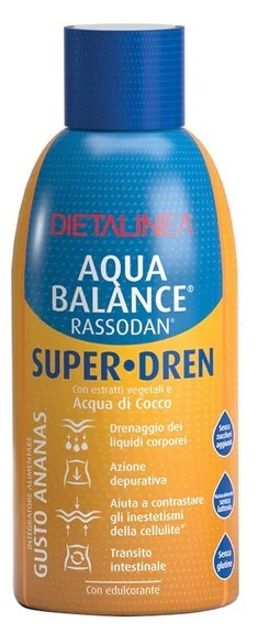 AQUA BALANCE RASSODAN SUPER DREN ANANAS 500 ML - Pharmaleader