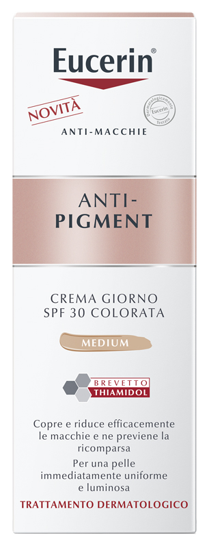 EUCERIN ANTI-PIGMENT GIORNO SPF30 COLORATO MEDIUM 50 ML - Pharmaleader