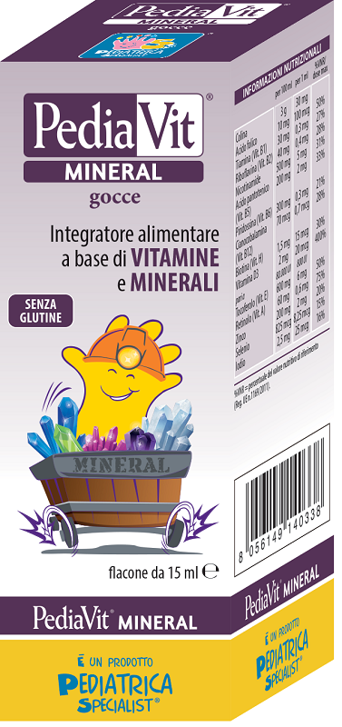 PEDIAVIT MINERAL GOCCE 15 ML - Pharmaleader