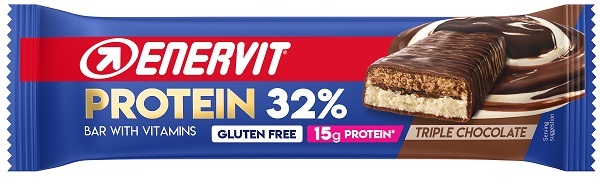 ENERVIT SPORT PROTEIN BAR TRIPLE CHIOCOLATE 45 G - Pharmaleader