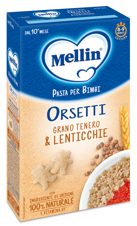 MELLIN ORSETTI CON LENTICCHIE 280 G - Pharmaleader