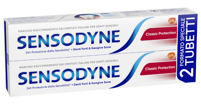 SENSODYNE CLASSICO PROTECTION 2 X 75 ML - Pharmaleader