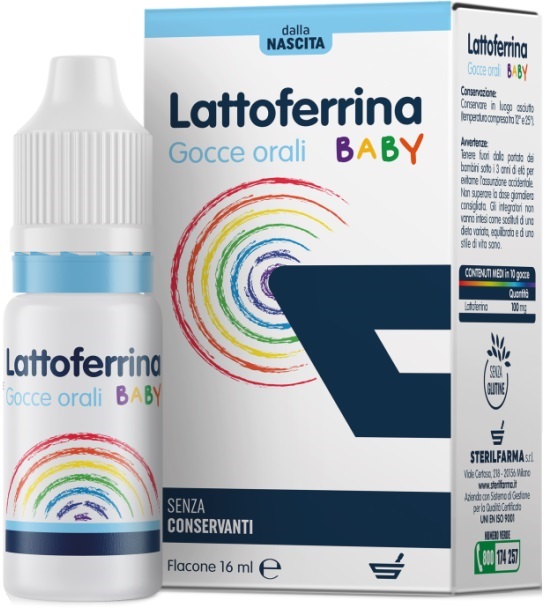LATTOFERRINA BABY GOCCE ORALI 16 ML - Pharmaleader