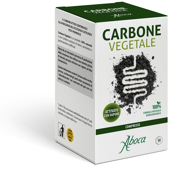 CARBONE VEGETALE 90 COMPRESSE  - Pharmaleader