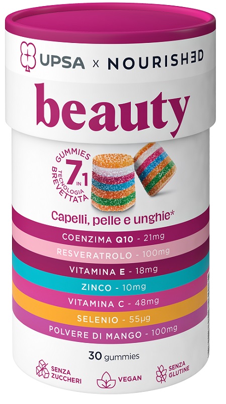 UPSA X NOURISHED BEAUTY 30 GUMMIES - scad.10/2025 - Pharmaleader