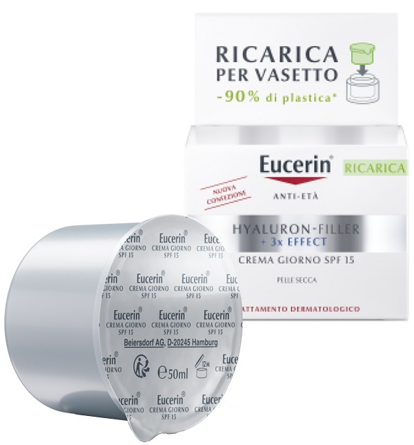 EUCERIN FACE CREAM ANTI AGE HYALURON GIORNO SPF15 50 ML - Pharmaleader