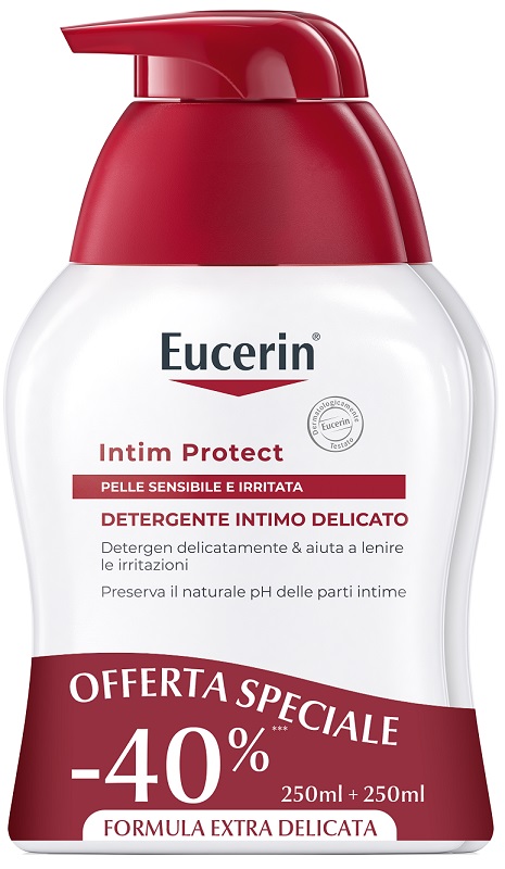 EUCERIN BIPACCO PH5 DETERGENTE INTIMO 250 ML + 250 ML - Pharmaleader