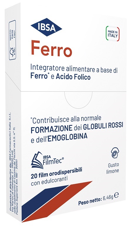 FERRO IBSA 20 FILM ORODISPERSIBILI - Pharmaleader
