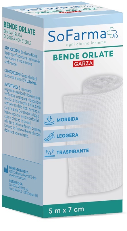 BENDA ORLATA 500X7 CM SOFARMAPIU' - Pharmaleader