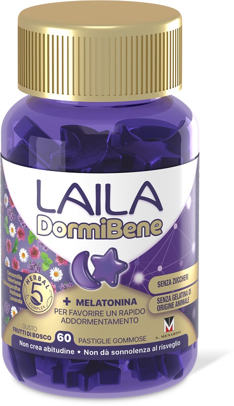 LAILA DORMIBENE 60 GOMMOSE  - Pharmaleader