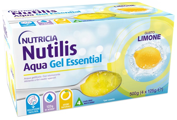 NUTILIS AQUA GEL LIMONE 4 PEZZI DA 125 G - Pharmaleader