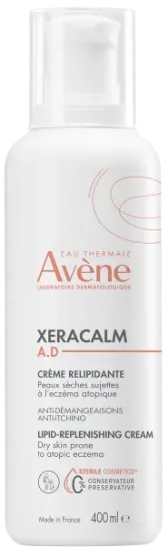 EAU THERMALE AVENE XERACALM AD CREMA LIPORESTITUTIVA 400 ML NUOVA FORMULAZIONE - Pharmaleader