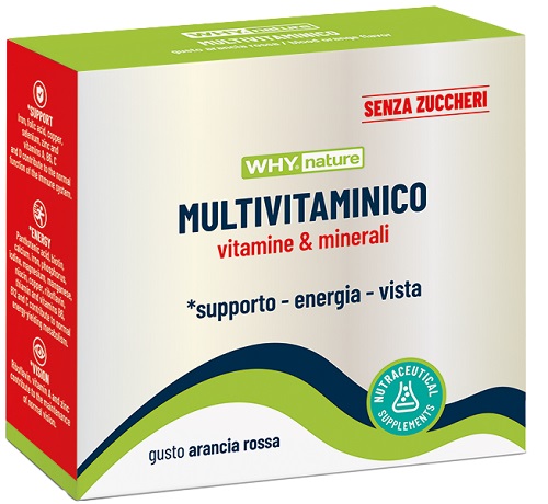 WHYNATURE MULTIVITAMINICO 10 BUSTINE - scad.04/2026 - Pharmaleader